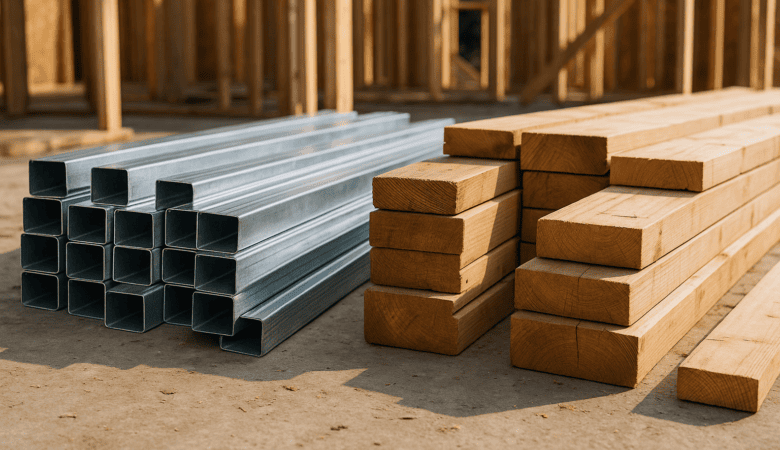 Steel vs. Wood Framing: An Honest Materials Talk